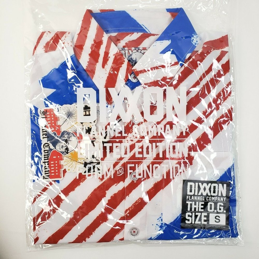 Dixxon Flannel The O.G. Mens Small  Short Sleeve